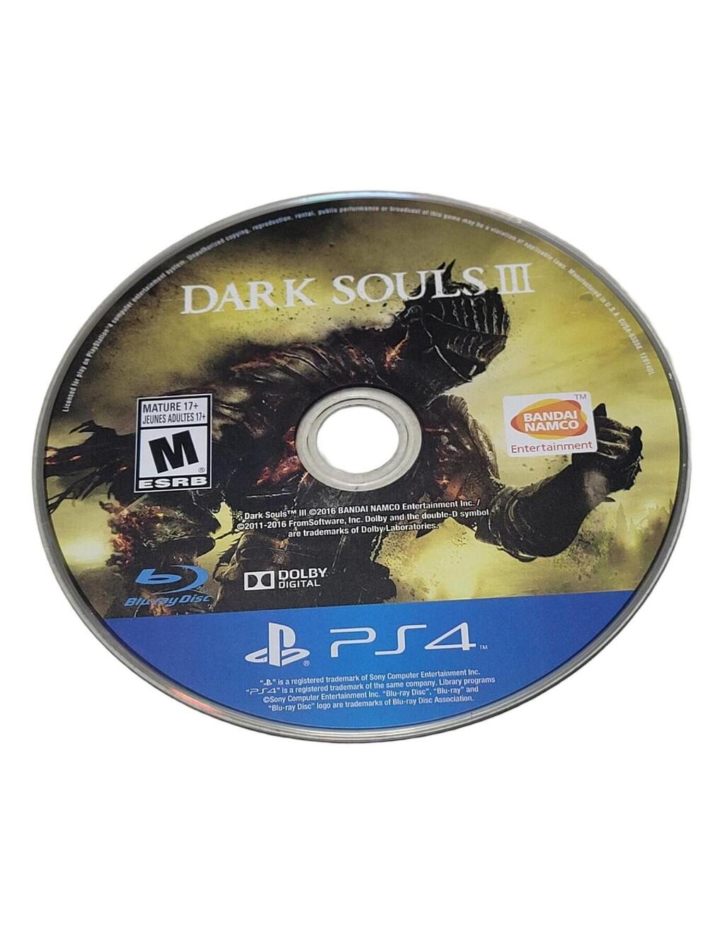 Dark Souls III PS4 (Sony PlayStation 4) Tested Working